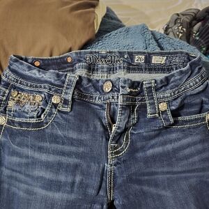 Miss Me Women's Skinny Jeans - Blue